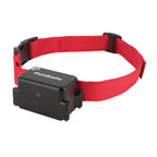 Clôture enterrée pour chiens têtus système anti-fugue avec collier 5 niveaux de correction sonore et vibration 15 à 71 cm