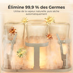 Lave-Biberons Haute Pression 2,2 kPa 3 en 1 Nettoyage Stérilisation Vapeur Séchage 19 min 9 Programmes 4 Biberons 60 Pastilles