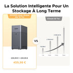 Serveur NAS 2 baies DH2300 4 Go RAM LAN 1GbE HDMI 4K NFC stockage jusqu'à 64 To sans disque