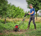 Motobineuse électrique GC-RT 1545 M 1500 W largeur 45 cm profondeur 22 cm avec 6 fraises et guidon pliable