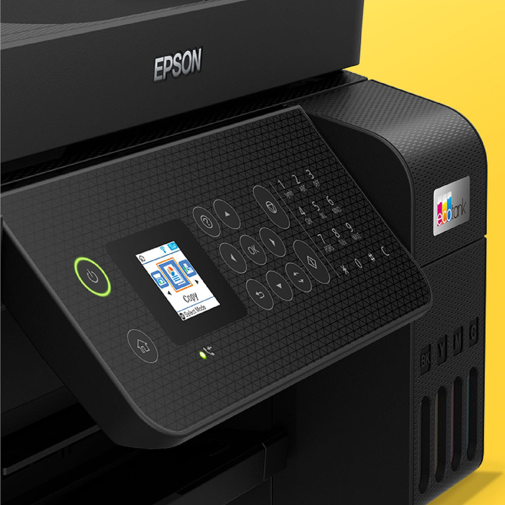 Imprimante multifonction A4 Wi-Fi EcoTank ET-4800 1600 W avec réservoirs d’encre écran LCD chargeur automatique et fax