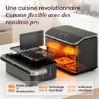 Air Fryer TwinFry 10 L double résistance Dual Zone 2800 W 2 paniers de 5 L 240 °C
