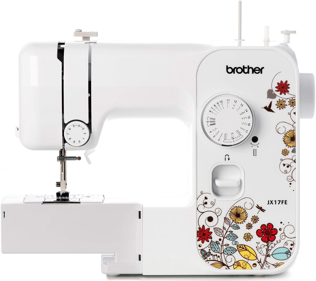 Machine à coudre électrique JX17FE Fantasy Edition 17 points 220 V châssis métal bras libre couture automatique pour tissus épais