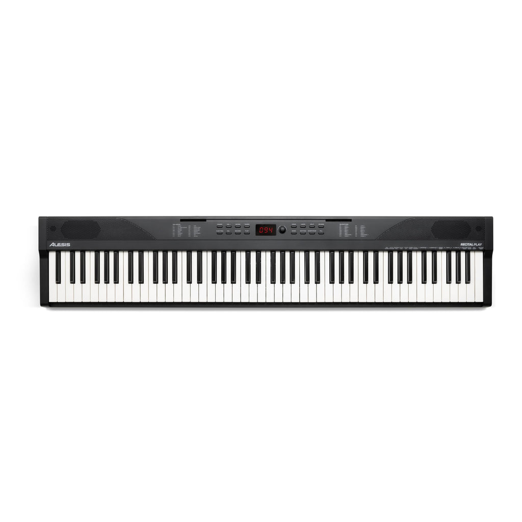 Clavier piano numérique Recital Play 88 touches avec support réglable pédale sustain casque et housse de transport