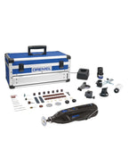 Outil rotatif sans fil 8260 12 V 3 Ah 5000 à 35000 tr/min moteur sans charbon 65 accessoires 5 adaptations 2 batteries