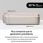 Machine de découpe Explore 5 8003088 Pack avec matériaux 30,5 cm Découpe 100 matériaux Smart Vinyl Smart Iron-On Presse à chaud