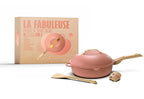 Poêle multifonction 8 en 1 La Fabuleuse 28 cm 4,5 L COOK26-FAB28RO antiadhésive avec poignées amovibles