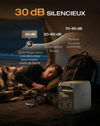 Station électrique portable Delta 3 Classic 1024 Wh batterie LFP 1800 W 3600 W crête charge solaire UPS 10 ms