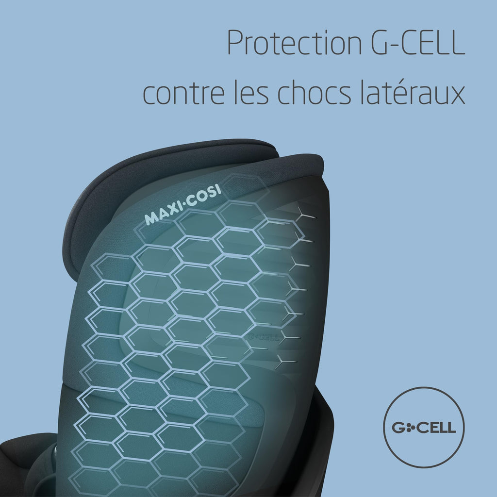 Siège-auto pivotant 360° Emerald 360 S i-Size 40-150 cm 0-12 ans ISOFIX 4 inclinaisons harnais 5 points 14 positions