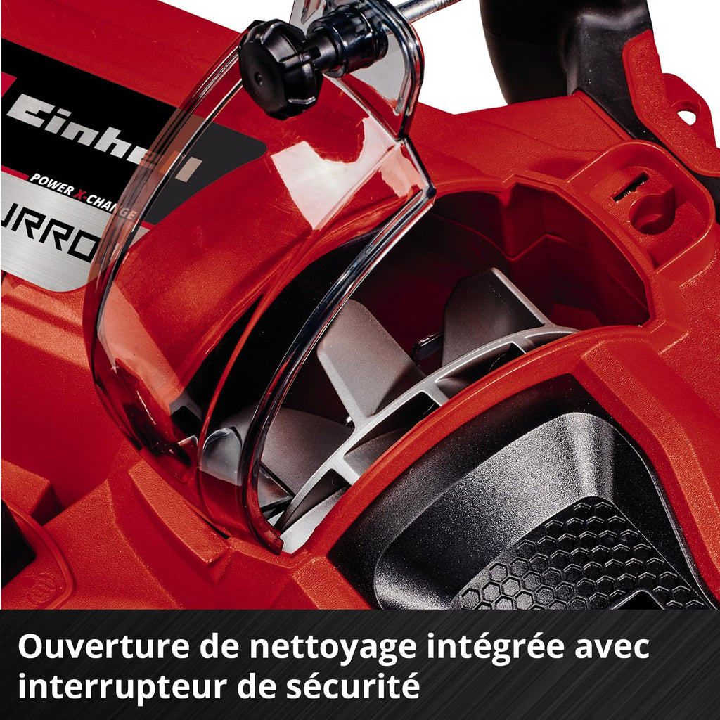 Aspirateur souffleur broyeur de feuilles sans fil VENTURRO 36/240 36 V aspiration 740 m³/h sac 45 L sans batterie