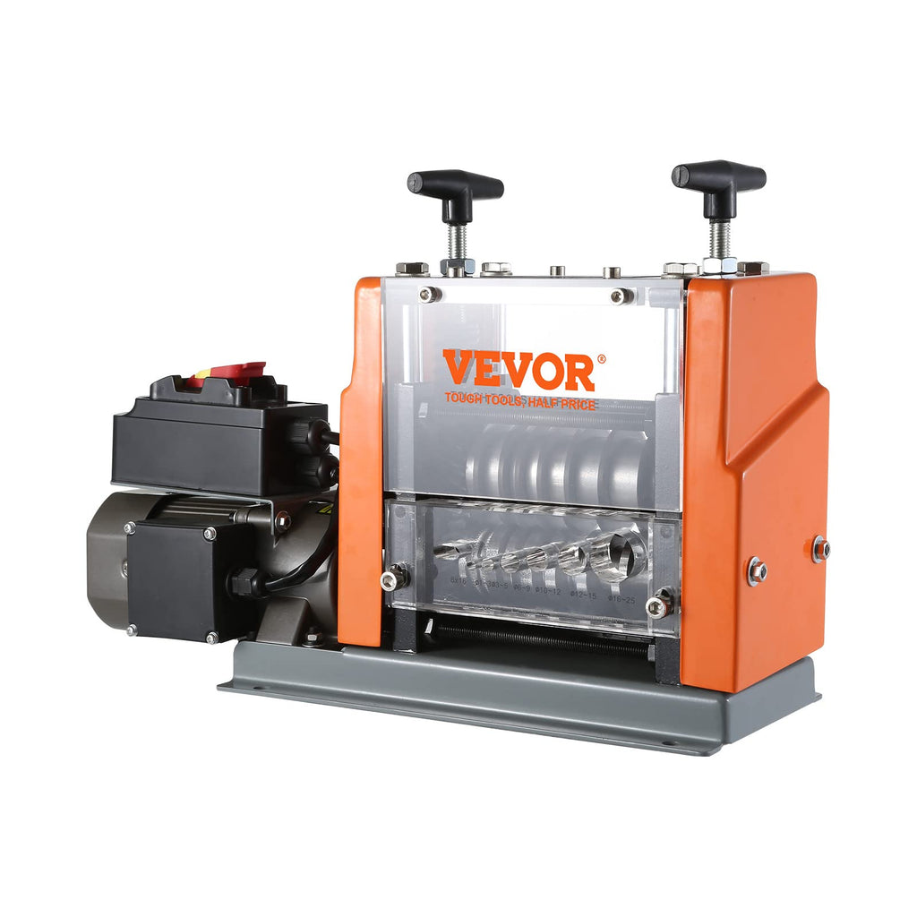 Machine à dénuder électrique BXJDD60 60 W pour câbles de 1,5 à 25 mm 6 canaux ronds 1 canal plat profondeur réglable