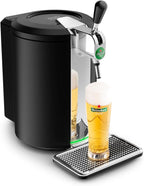 Tireuse à Bière BeerTender VB450E10 5 L 65 W 4 °C Compatible Fûts 5 L Système de Service à Pression Noir