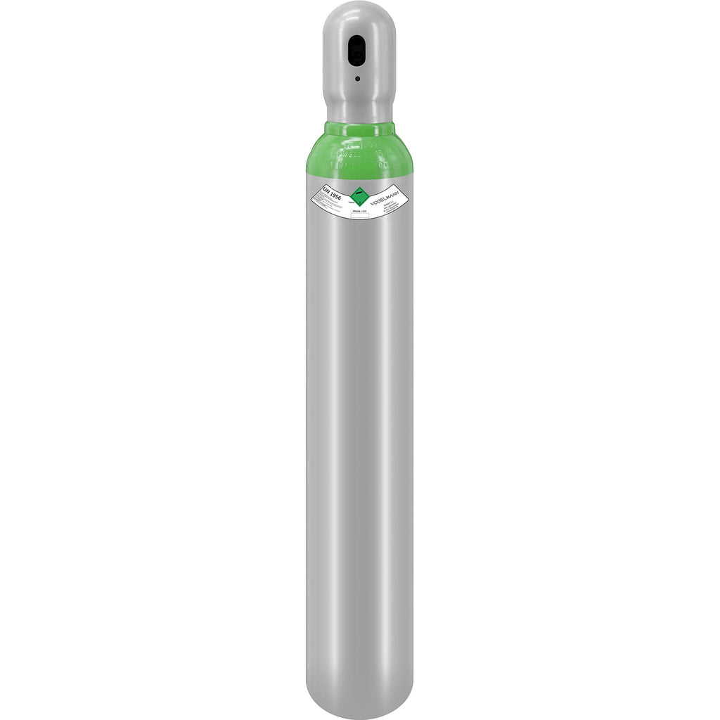 Bouteille de Gaz Argon CO2 B10 10 L 200 bar 2,4 m³ Soupape W21,8x1/14 DIN 477 Capot de Protection
