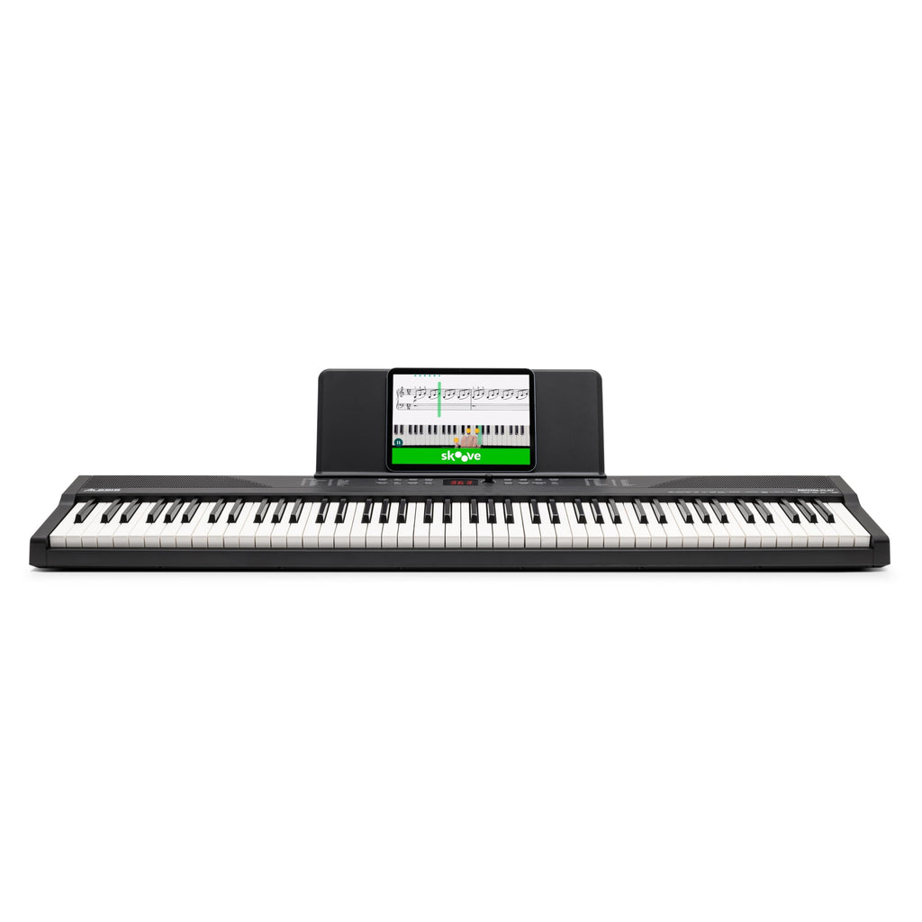 Clavier piano numérique Recital Play 88 touches avec support réglable pédale sustain casque et housse de transport