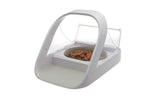 Distributeur de Nourriture Électronique à Accès Sélectif 400 ml 31 x 22,8 x 21,7 cm avec Couvercle Hermétique Puces RFID et Autonomie 6 Mois