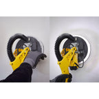 Ponceuse pour cloisons sèches SFMEE500S-QS 750 W 230 V 1700 tr/min disque Ø225 mm avec perche extensible