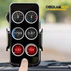 Scanner OBD2 MX201 pour Diagnostic Automobile Compatible iOS Android Windows 46 x 23 x 51 mm