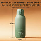 Chauffe-biberon portable MW05 500 ml avec refroidisseur de lait maternel CM01 628 ml 2 biberons