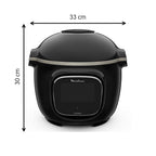 Multicuiseur électrique Cookeo Touch WiFi 6 L 1600 W écran tactile 13 modes de cuisson avec panier vapeur