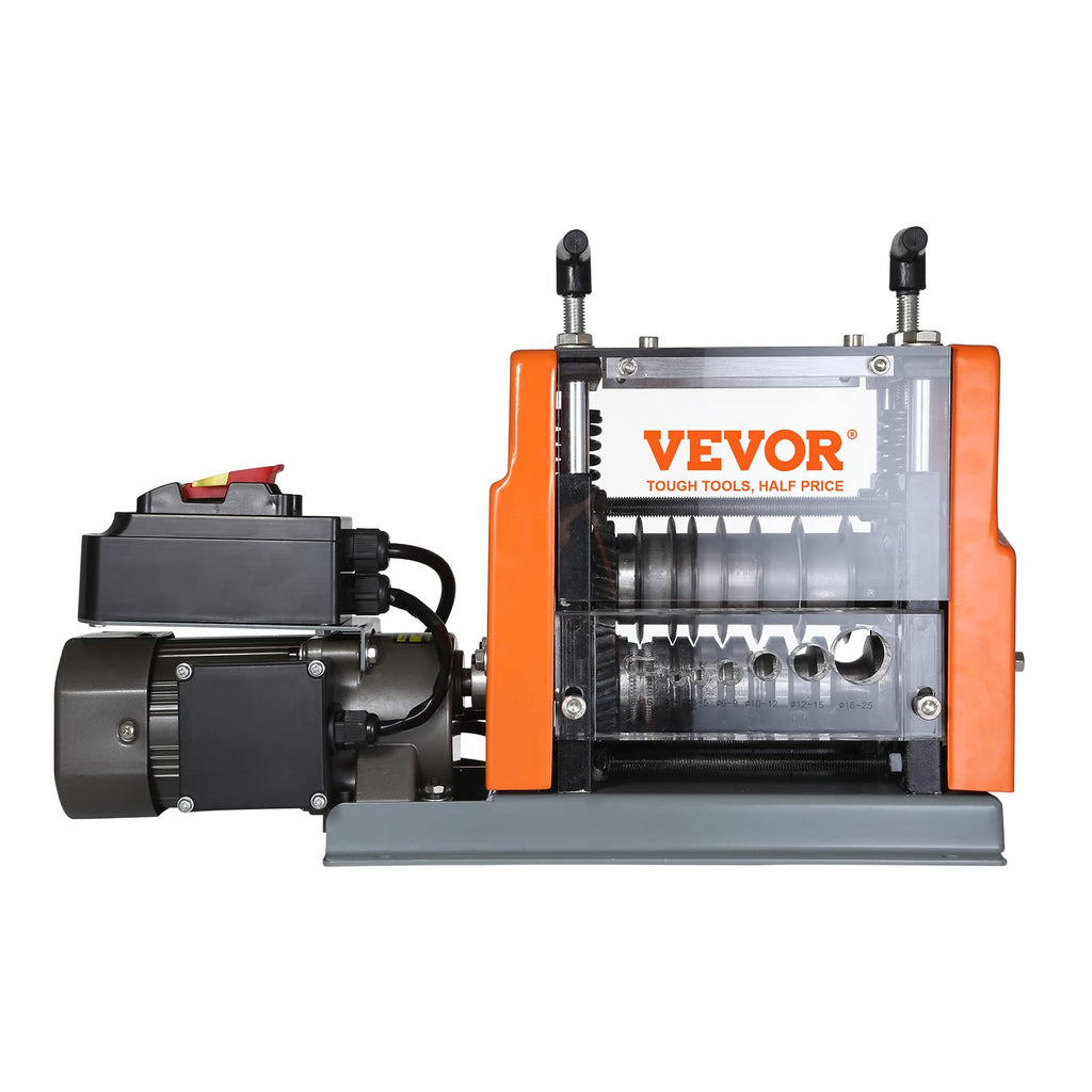 Machine à dénuder électrique BXJDD60 60 W pour câbles de 1,5 à 25 mm 6 canaux ronds 1 canal plat profondeur réglable
