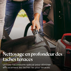 Shampouineuse pour tapis et tissus SpotClean ProHeat 36988 330 W 1,1 L double réservoir tuyau de 1,5 m