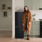 Réfrigérateur congélateur 174 L RCB169DK2(E) 2 portes congélateur bas 115 L réfrigérateur 59 L dégivrage automatique