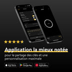 Serrure électronique Smart Lock Pro Bluetooth Wi-Fi Matter contrôle par application verrouillage automatique rechargeable