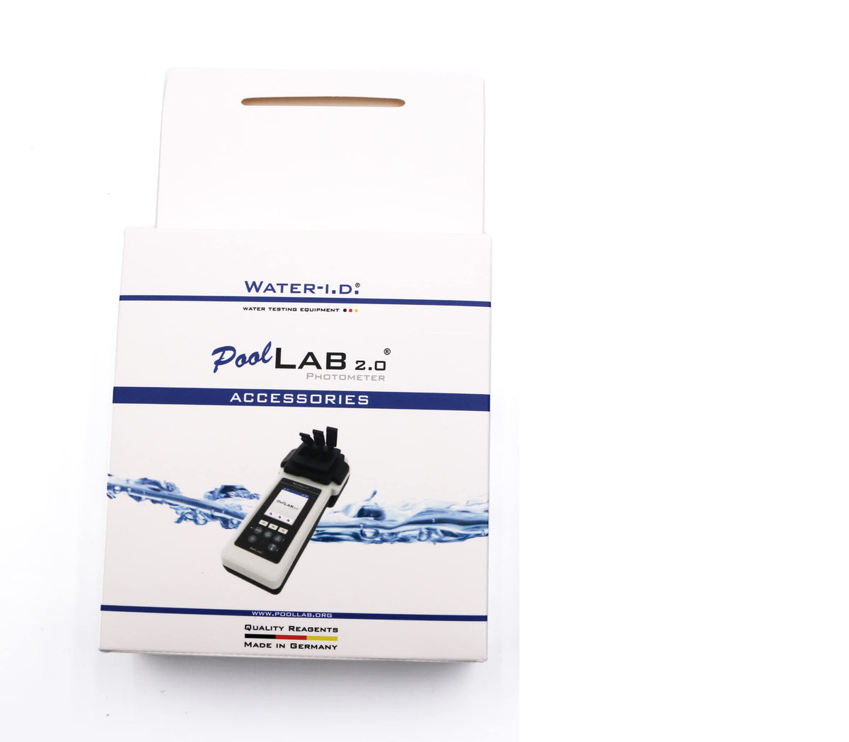 Photomètre électronique PoolLab 2.0 POL02 testeur d'eau piscine et spa 24 paramètres 3 chambres de mesure Bluetooth Wi-Fi IP68