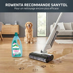 Aspirateur laveur sans fil X-Clean 10 21,6 V 200 W autonomie 60 min nettoyage séchage automatique rouleau autopropulsé écran LED