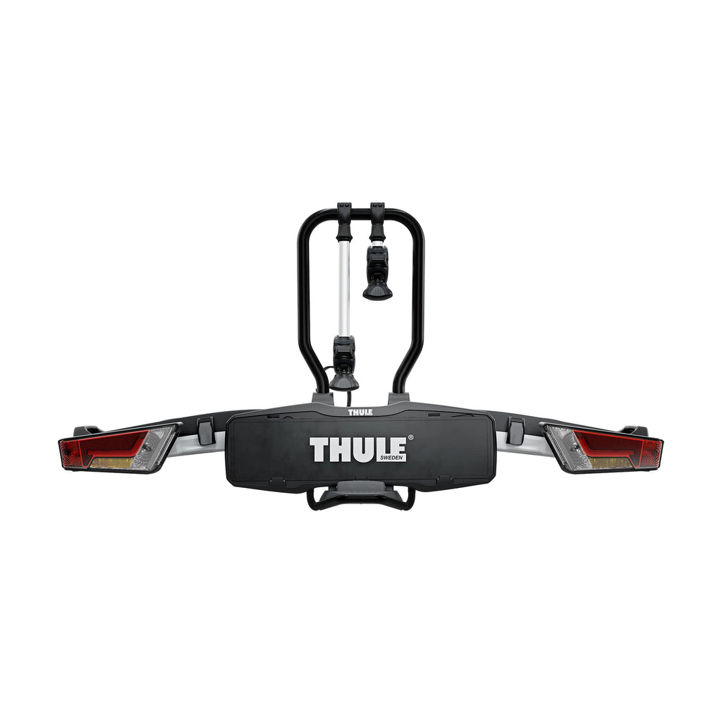 Porte-Vélo sur Attelage EasyFold XT 2 Vélos 933100 Pliable Charge 60 kg Aluminium Noir/Aluminium