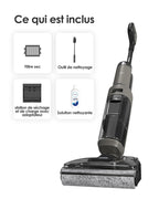 Aspirateur laveur sans fil Floor One i6 Stretch 20 kPa 40 min 180° 21,6 V avec station de charge