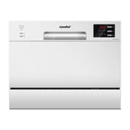 Lave-Vaisselle Compact TD602E-W 6 Couverts 6 Programmes 47 dB 220 V Écran LED Départ Différé 50 x 55 x 43,8 cm Blanc