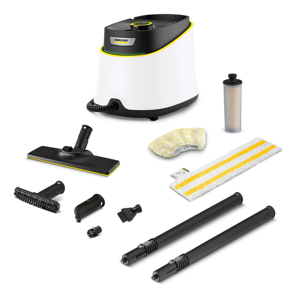 Nettoyeur vapeur SC 3 Deluxe 1900 W 1 L 3,5 bar avec kit de nettoyage de sol buses et brosses