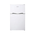 Réfrigérateur Combiné 87 L 2 Portes Congélateur Supérieur Sans Gel 40 dB 220 V Portes Réversibles 2 Étagères Blanc