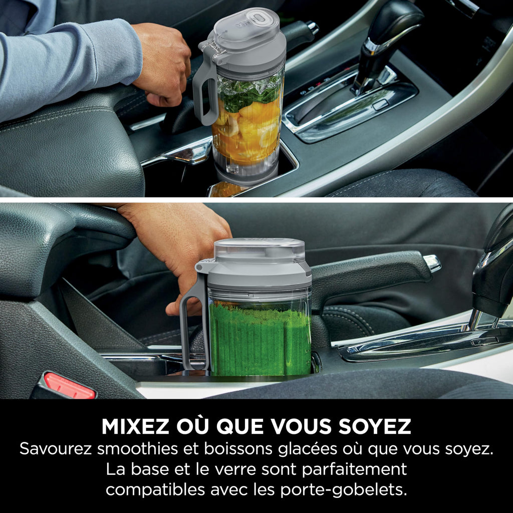 Blender Portable Blast Max BC251EULS 570 ml 3 Modes de Mixage Batterie Rechargeable USB Duo Pack 2 Pièces