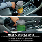 Blender Portable Blast Max BC251EULS 570 ml 3 Modes de Mixage Batterie Rechargeable USB Duo Pack 2 Pièces