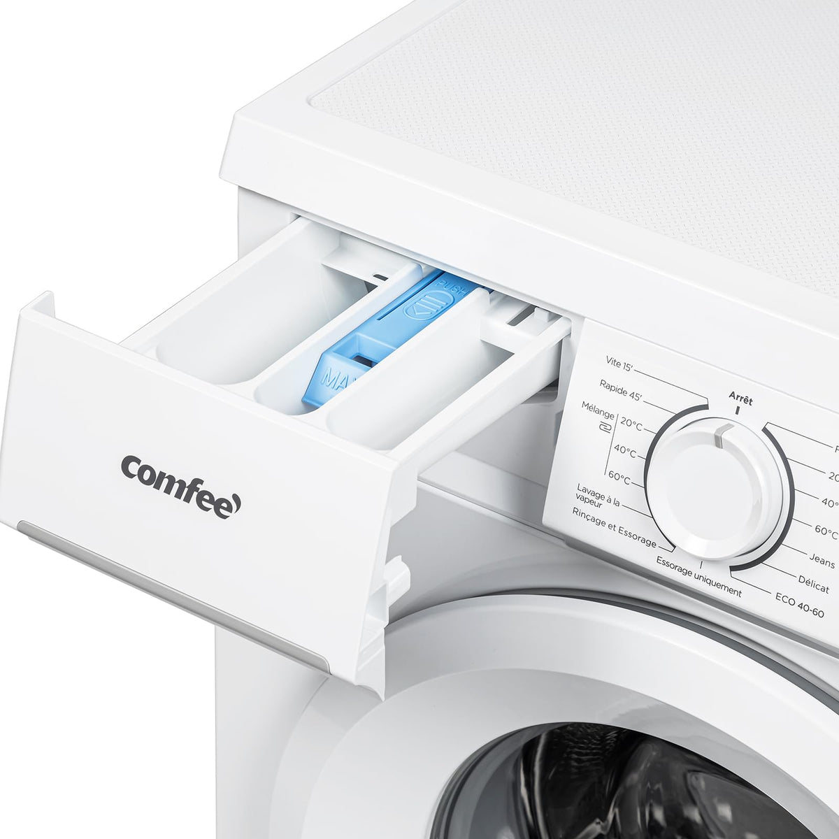 Lave-Linge Frontal CFE12EW80/W 8 kg Classe Énergétique A 1400 tr/min Moteur Inverter 15 Programmes Vapeur Blanc