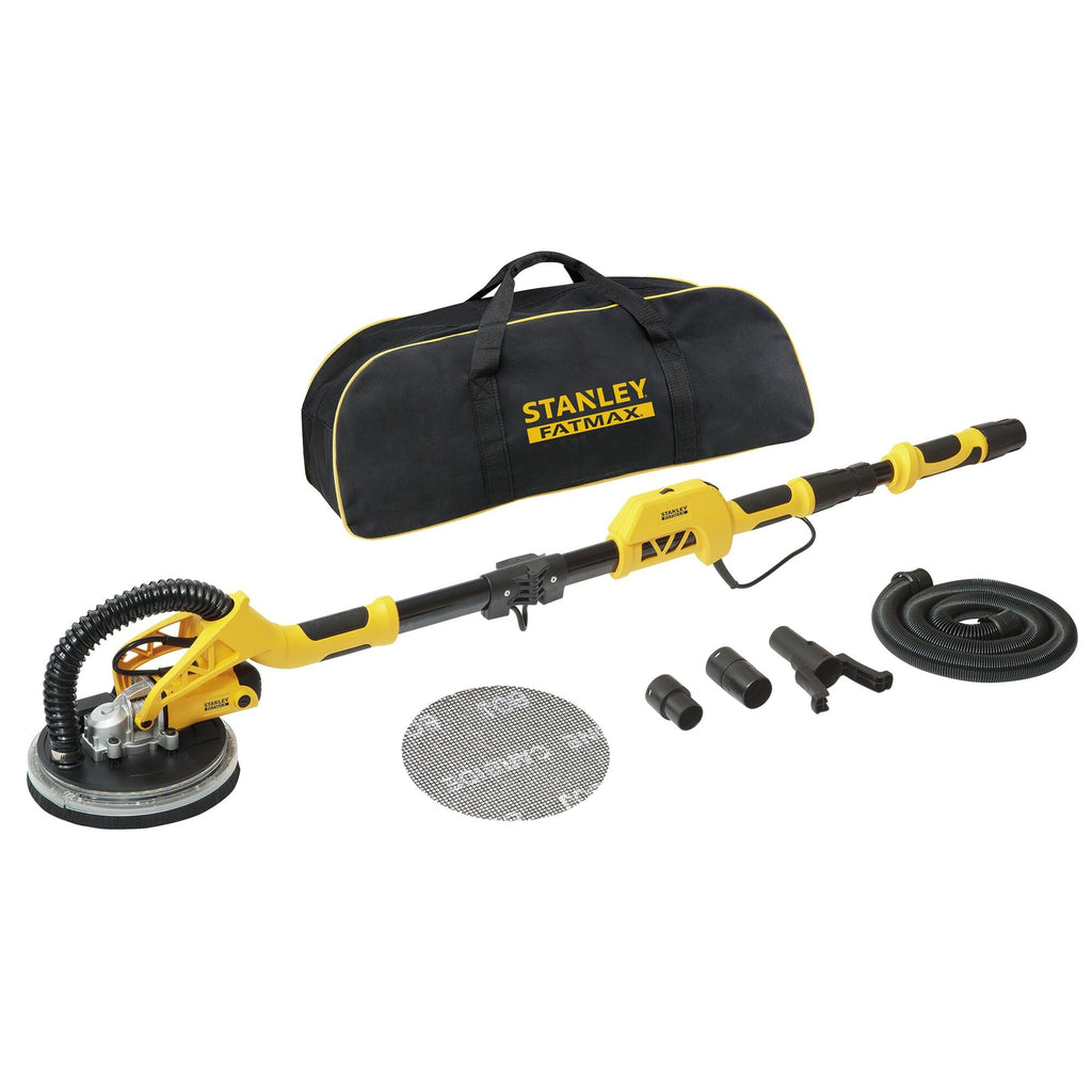Ponceuse pour cloisons sèches SFMEE500S-QS 750 W 230 V 1700 tr/min disque Ø225 mm avec perche extensible