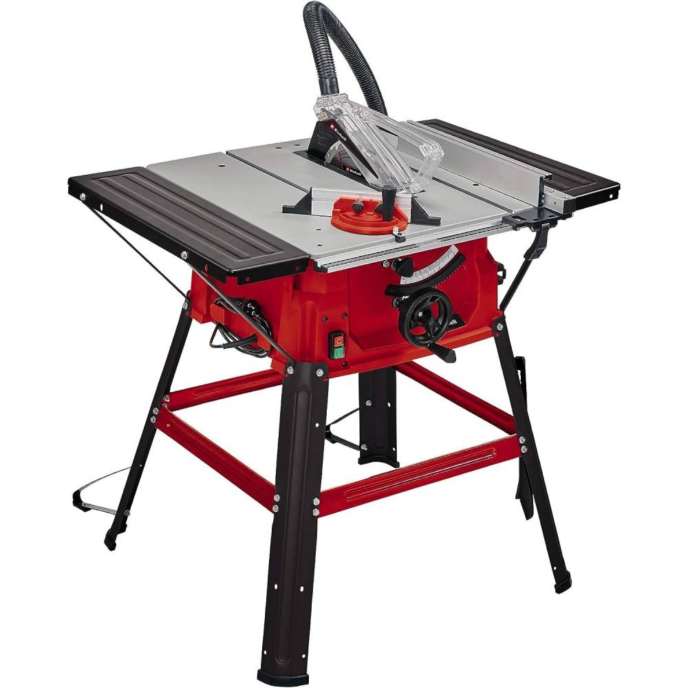 Scie circulaire sur table TC-TS 2025/2 U 2000 W lame Ø 250 mm hauteur de coupe 85 mm rallonges latérales butée d’angle