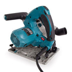 Scie circulaire plongeante SP6000J1 1300 W Ø165 mm 5000 tr/min 48 dents avec rail de guidage 1400 mm et coffret