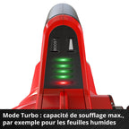 Aspirateur souffleur broyeur de feuilles sans fil VENTURRO 36/240 36 V aspiration 740 m³/h sac 45 L sans batterie