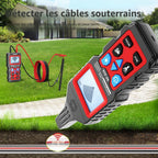 Détecteur de câbles souterrains et muraux NF-826 12 à 400 V avec fonction voltmètre et sensibilité réglable