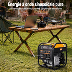 Groupe Électrogène Inverter MXR4800I Essence 3800 W 3500 W 230 V 50 Hz 223 cm³ 2 Prises 230 V 2 Ports USB