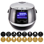 Cuiseur à riz multifonction YUM-EN15 1,5 L 860 W 230 V bol céramique 6 fonctions riz 6 fonctions multicuiseur écran LED