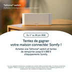 Box domotique TaHoma Switch contrôle à distance volets et équipements connectés compatible IO RTS Zigbee