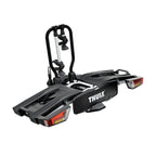 Porte-Vélo sur Attelage EasyFold XT 2 Vélos 933100 Pliable Charge 60 kg Aluminium Noir/Aluminium