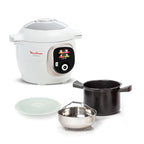 Multicuiseur haute pression Cookeo+ 6 L 1600 W programmable 6 modes de cuisson 150 recettes intégrées écran tactile