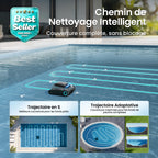 Robot piscine Scuba S1 2025 240 à 270 min double filtration nettoyage fond parois ligne d’eau application