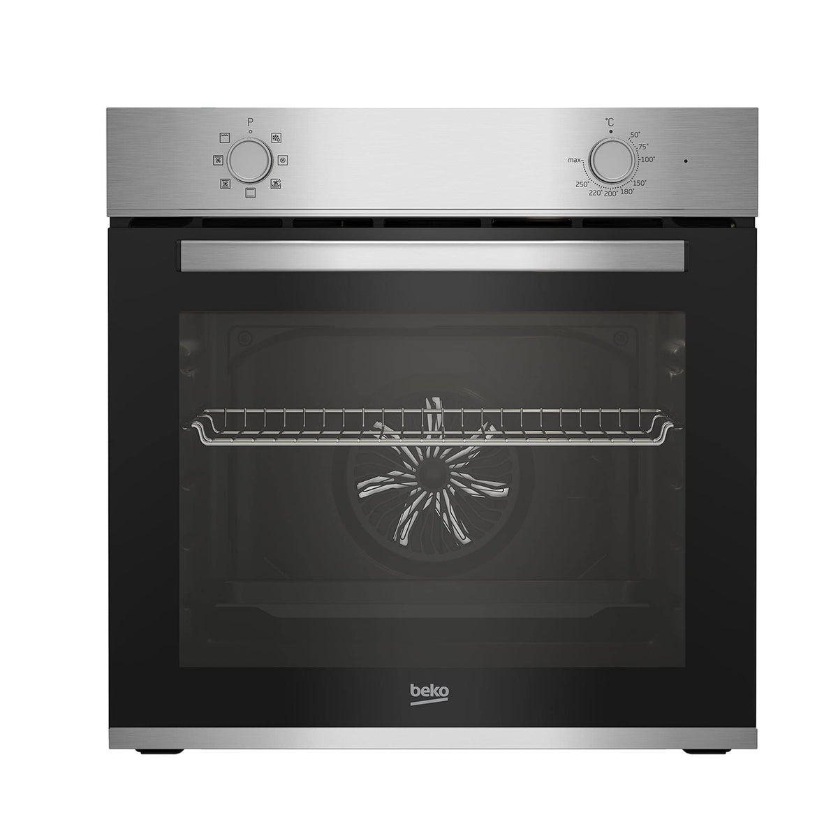 Four Encastrable BBIE12000X 66 L 2400 W 6 Fonctions SteamShine Éclairage Halogène Inox 59,5 x 59,4 x 56,7 cm