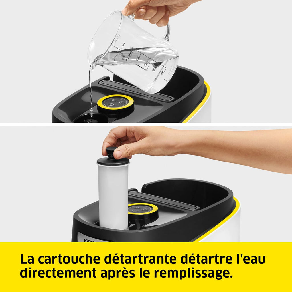 Nettoyeur vapeur SC 3 Deluxe 1900 W 1 L 3,5 bar avec kit de nettoyage de sol buses et brosses